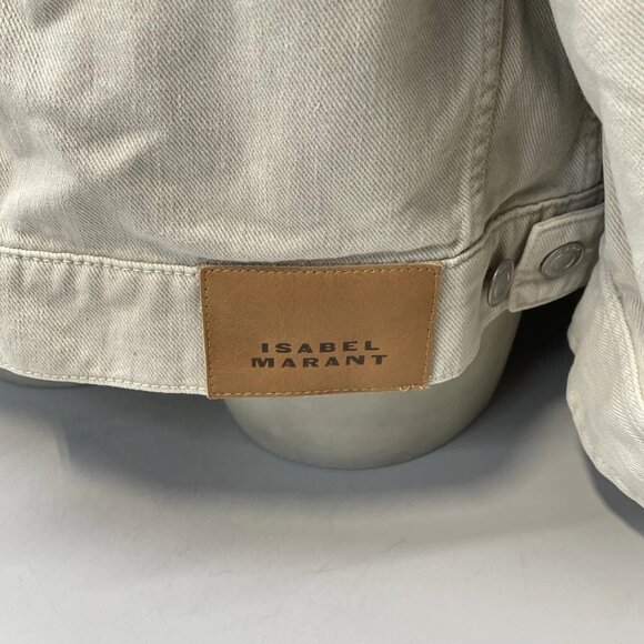 NEW ISABEL MARANT Étoile “Manona” Denim Jacket - Picture 3 of 10